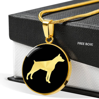 Doberman Necklace - Doberman Gift