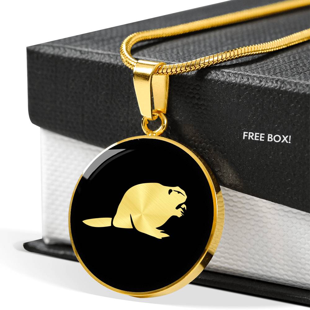 Beaver Necklace - Beaver Gift