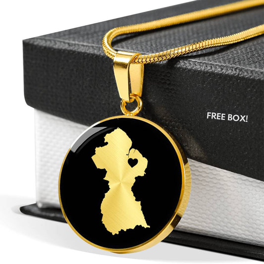 Guyana Necklace - Guyana Gift