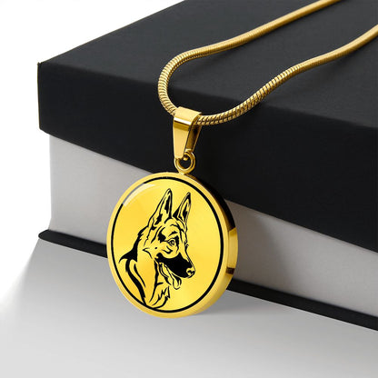 German Shepherd Necklace