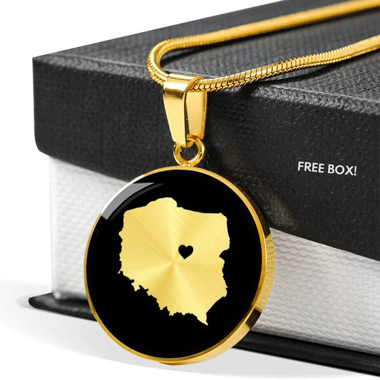 Poland Necklace - Poland Gift