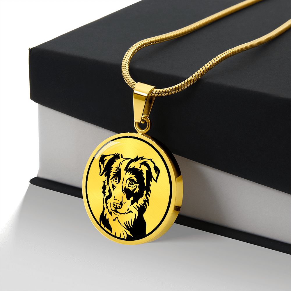 Border Collie Necklace