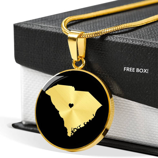 South Carolina Necklace - South Carolina Gift