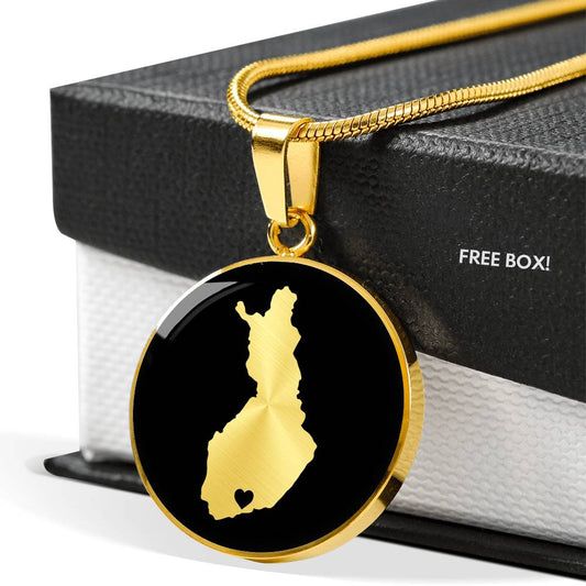 Finland Necklace - Finland Gift