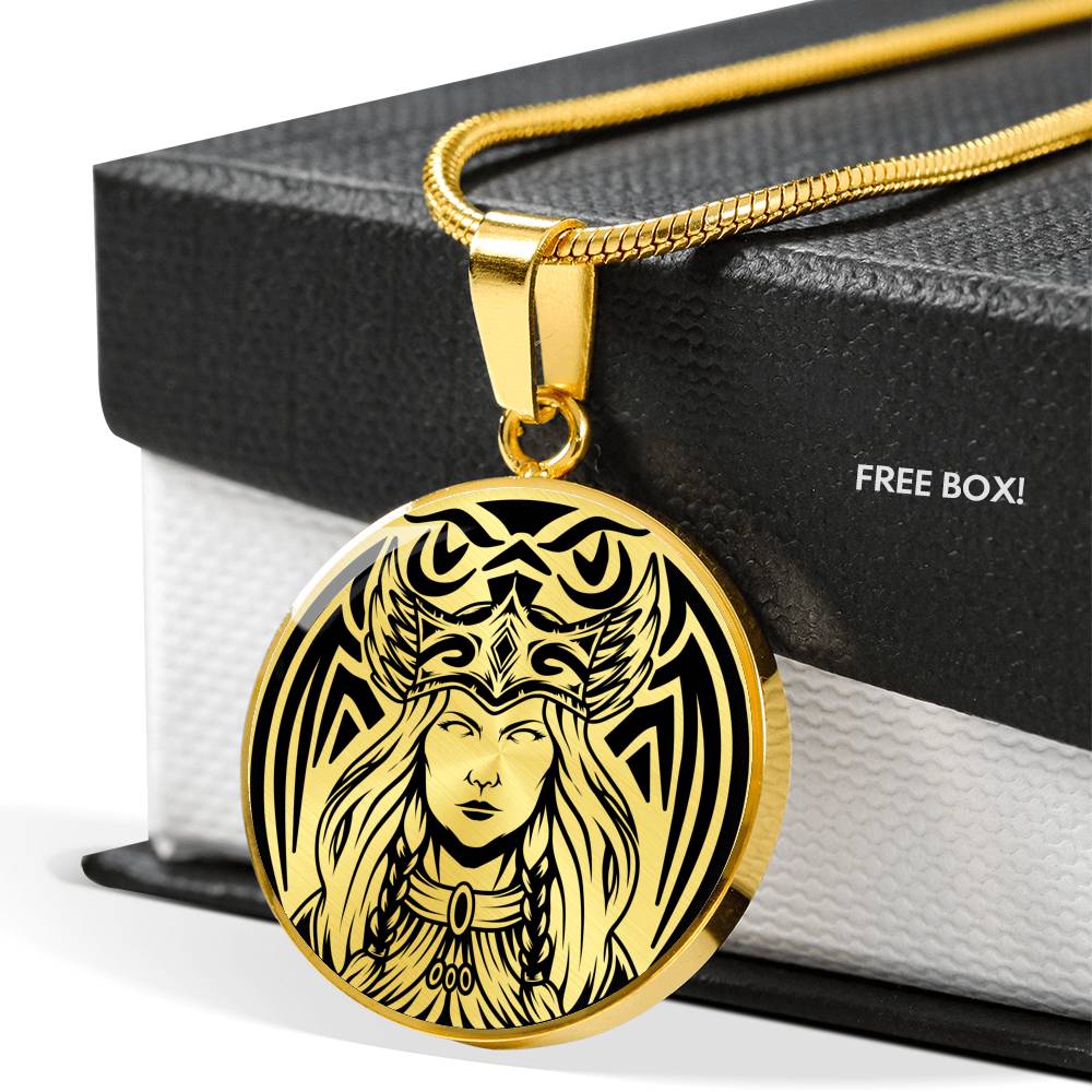 Frigg necklace - goddess of fertility, motherhood, and the household