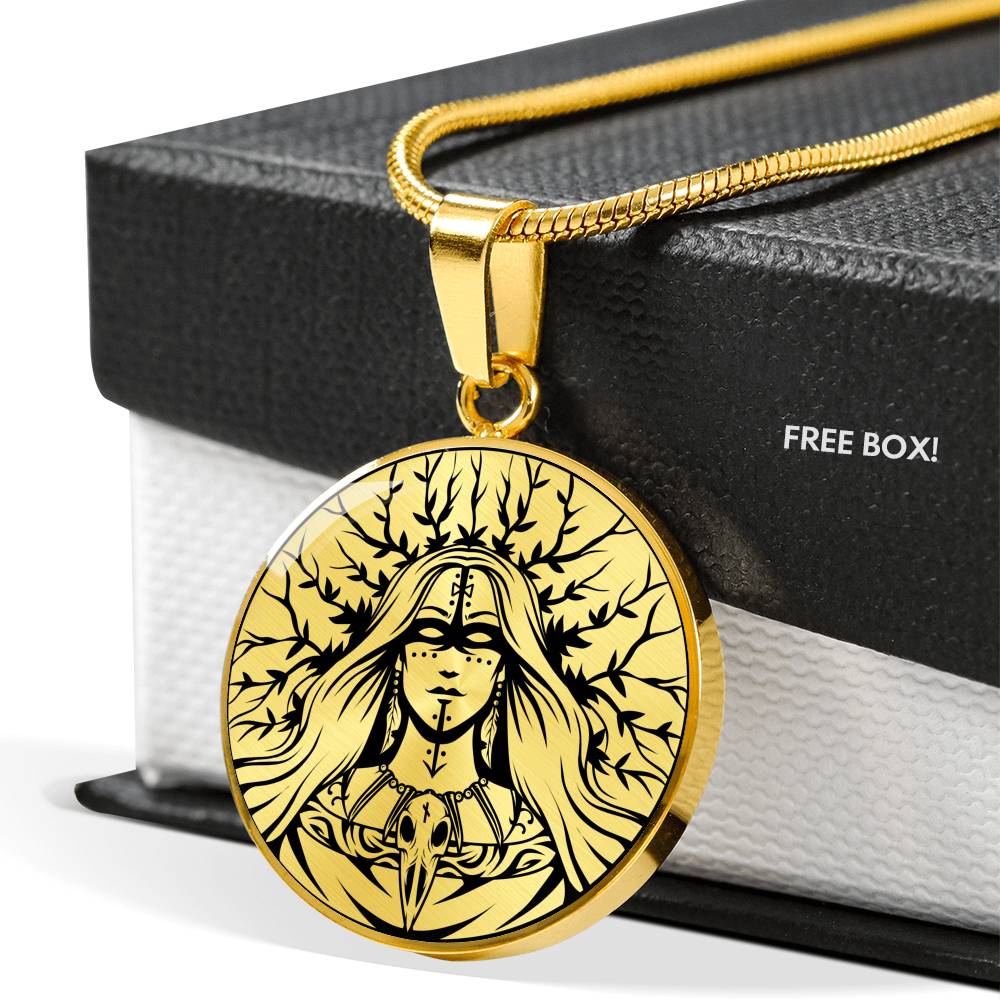Gullveig Necklace - Witch Goddess