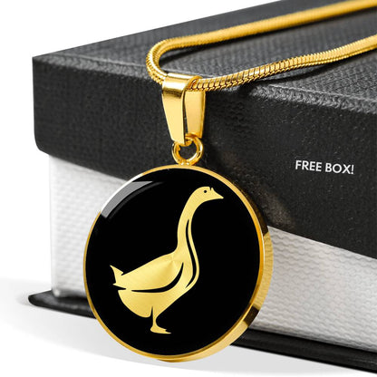 Goose Necklace - Goose Gift