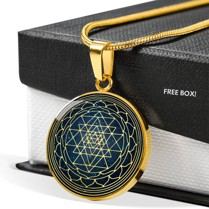 Sri Yantra Pendant - Sacred geometry