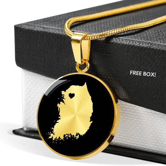 South Korea Necklace - South Korea Gift