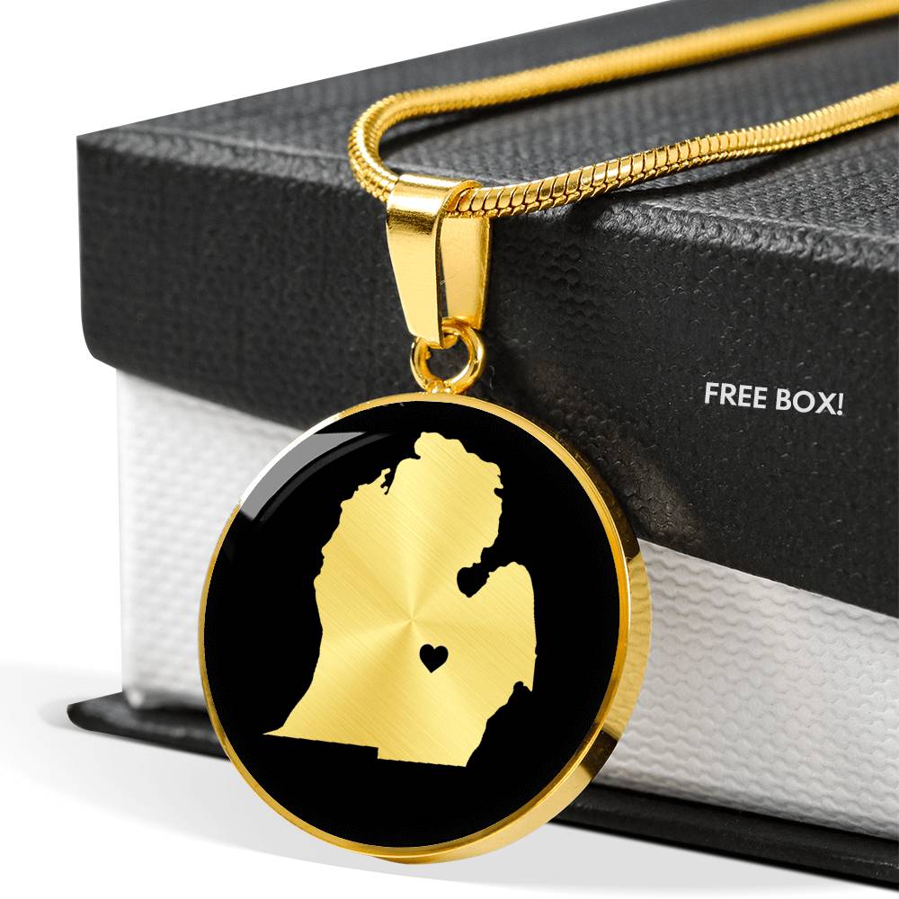 Lower Michigan Necklace - Lower Michigan Gift