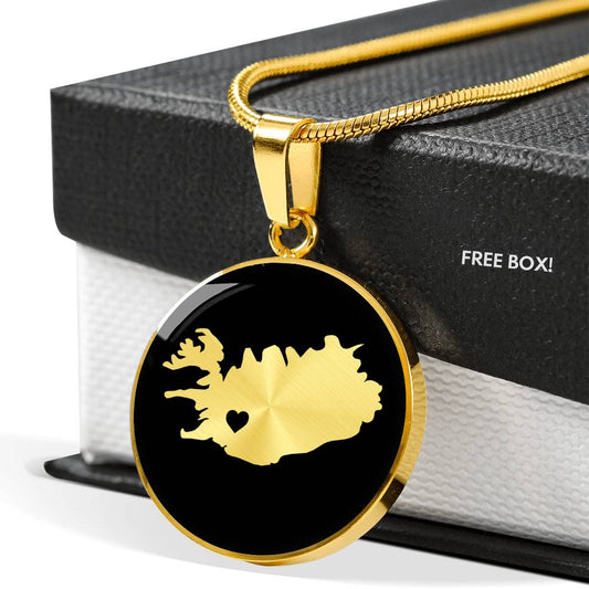 Iceland Necklace - Iceland Gift