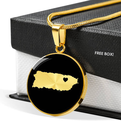 Puerto Rico Necklace - Puerto Rico Gift