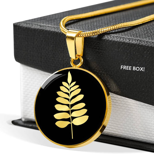 Personalized Fern Necklace - Plant Lover Gift