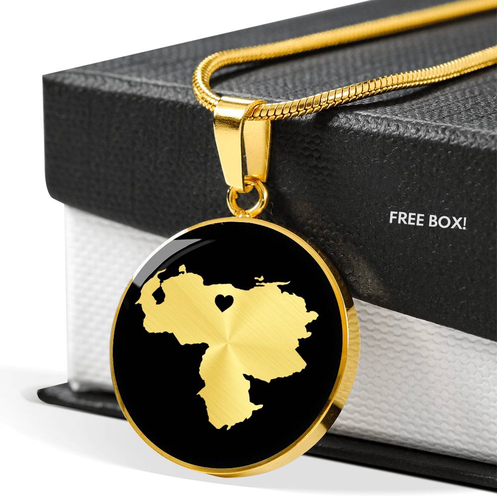Venezuela Necklace - Venezuela Gift