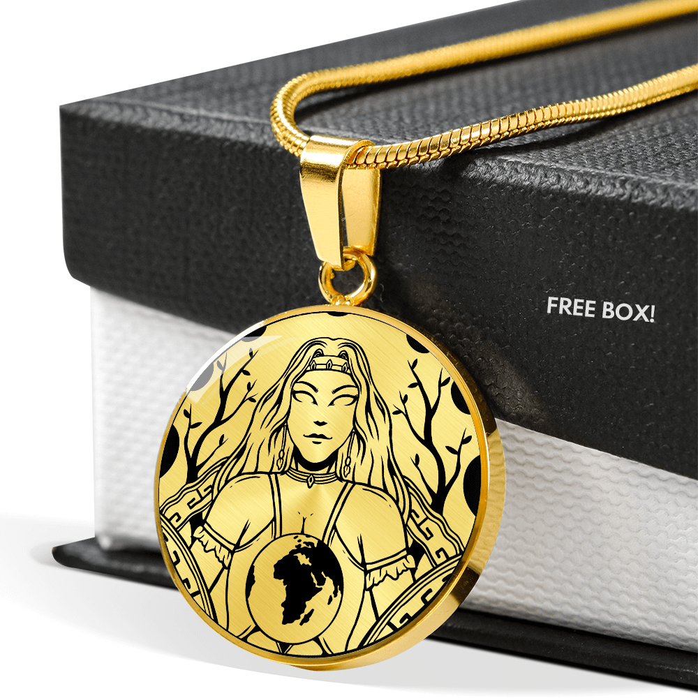 Gaia Necklace - Goddess of The Earth