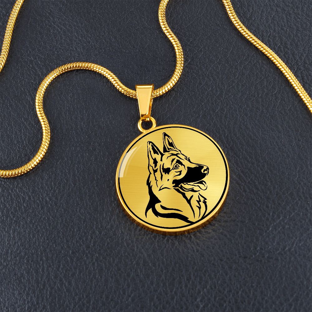 German Shepherd Necklace
