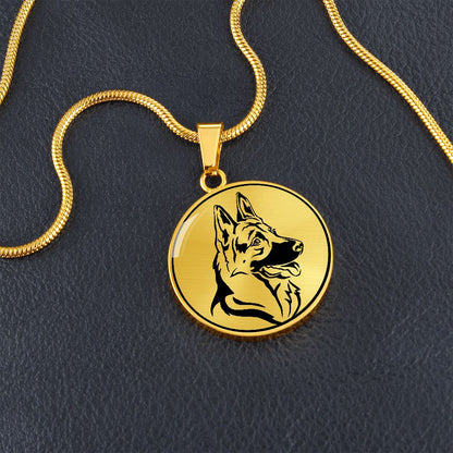 German Shepherd Necklace