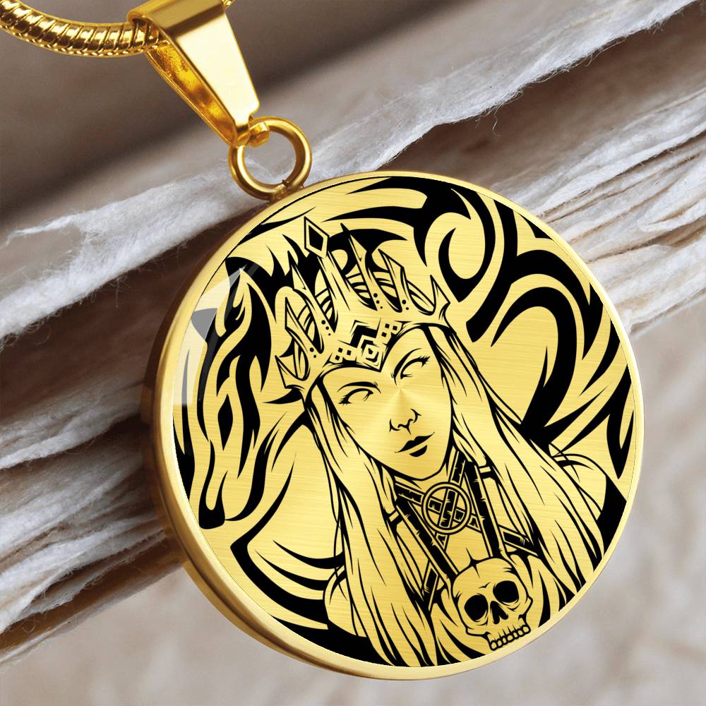 Hel Necklace - Norse Goddess of Death