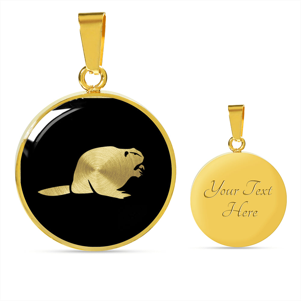 Beaver Necklace - Beaver Gift