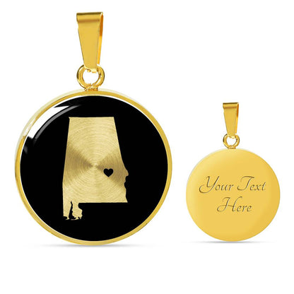 Alabama Necklace - Alabama Gift