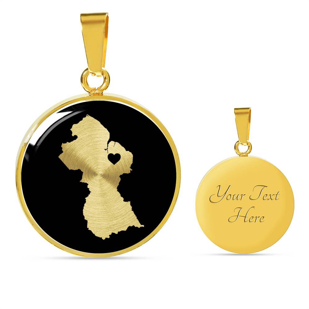 Guyana Necklace - Guyana Gift