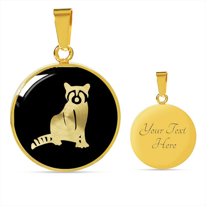 Racoon Necklace - Racoon gift