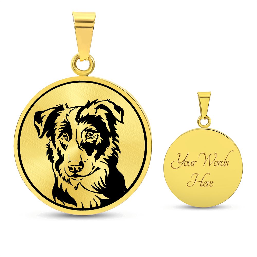 Border Collie Necklace