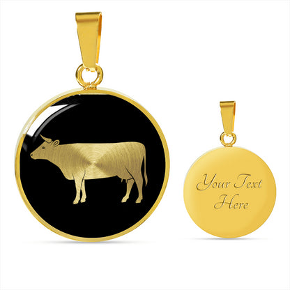 Cow Necklace - Cow Gift