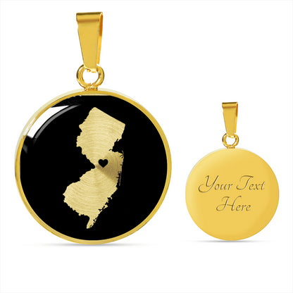 New Jersey Necklace - New Jersey Gift