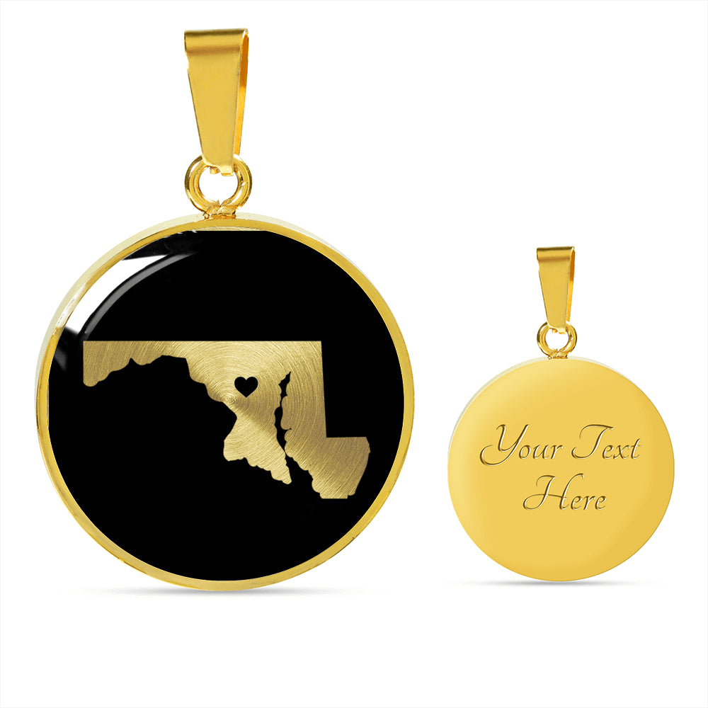 Maryland Necklace - Maryland Gift