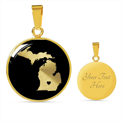 Michigan Necklace - Michigan Gift