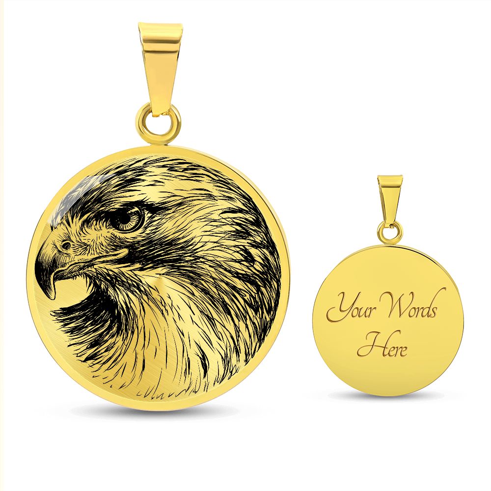 Red Tailed Hawk Necklace