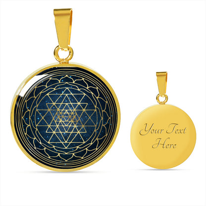 Sri Yantra Pendant - Sacred geometry