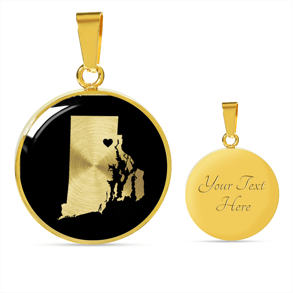 Rhode Island Necklace - Rhode Island Gift