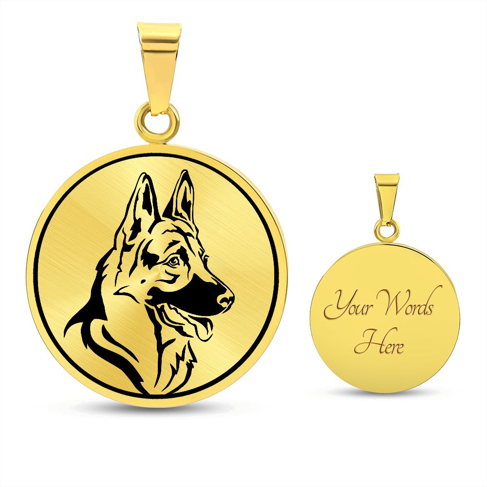 German Shepherd Necklace