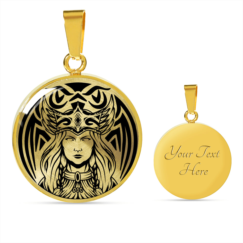 Frigg necklace - goddess of fertility, motherhood, and the household
