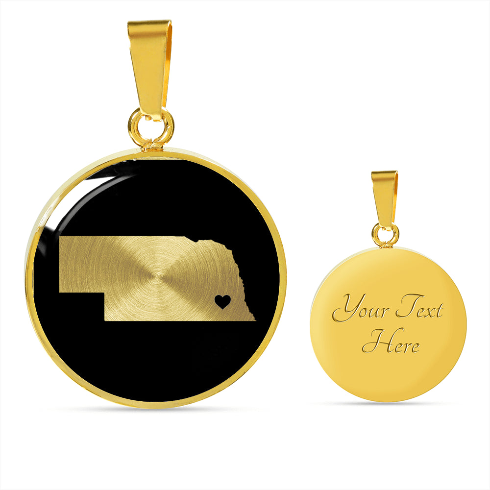 Nebraska Necklace - Nebraska Gift