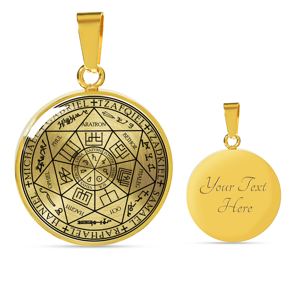 Seal of Seven 7 Archangels Necklace