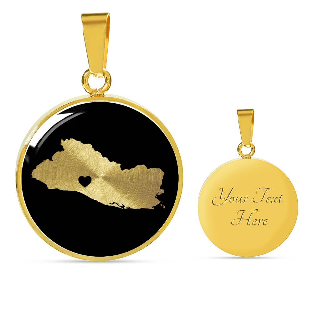 El Salvador Necklace - El Salvador Gift