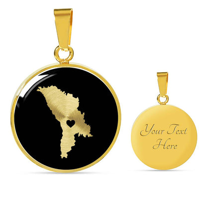 Moldova Necklace - Moldova Gift