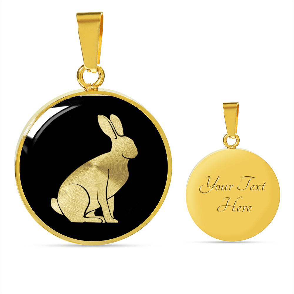 Bunny Necklace - Rabbit Necklace