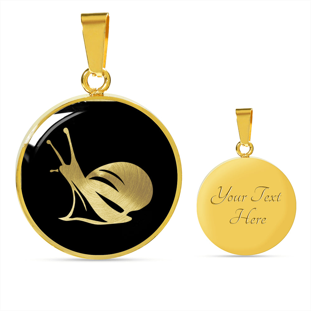 Snail Necklace - Snail Gift