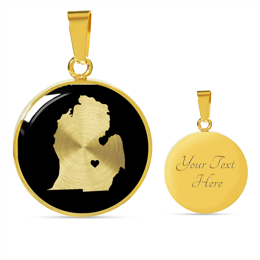 Lower Michigan Necklace - Lower Michigan Gift