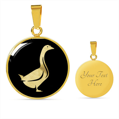 Goose Necklace - Goose Gift