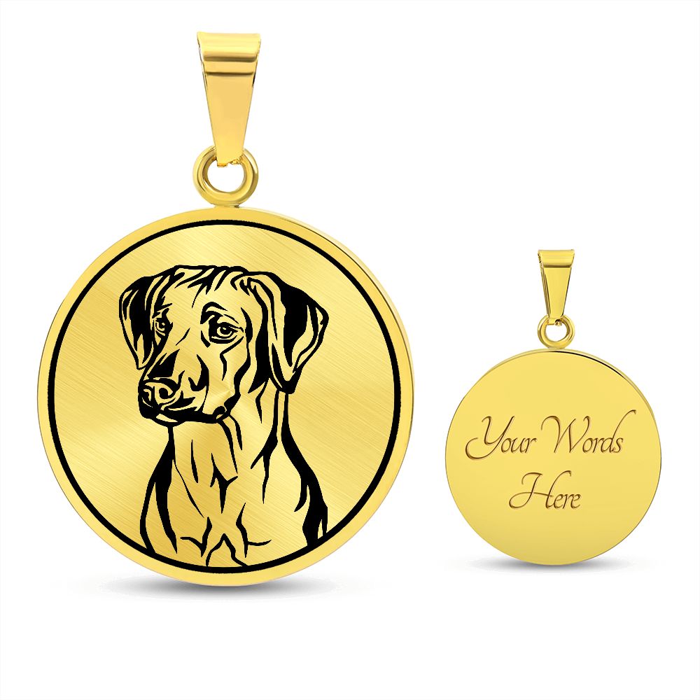 Rhodesian Ridgeback Necklace