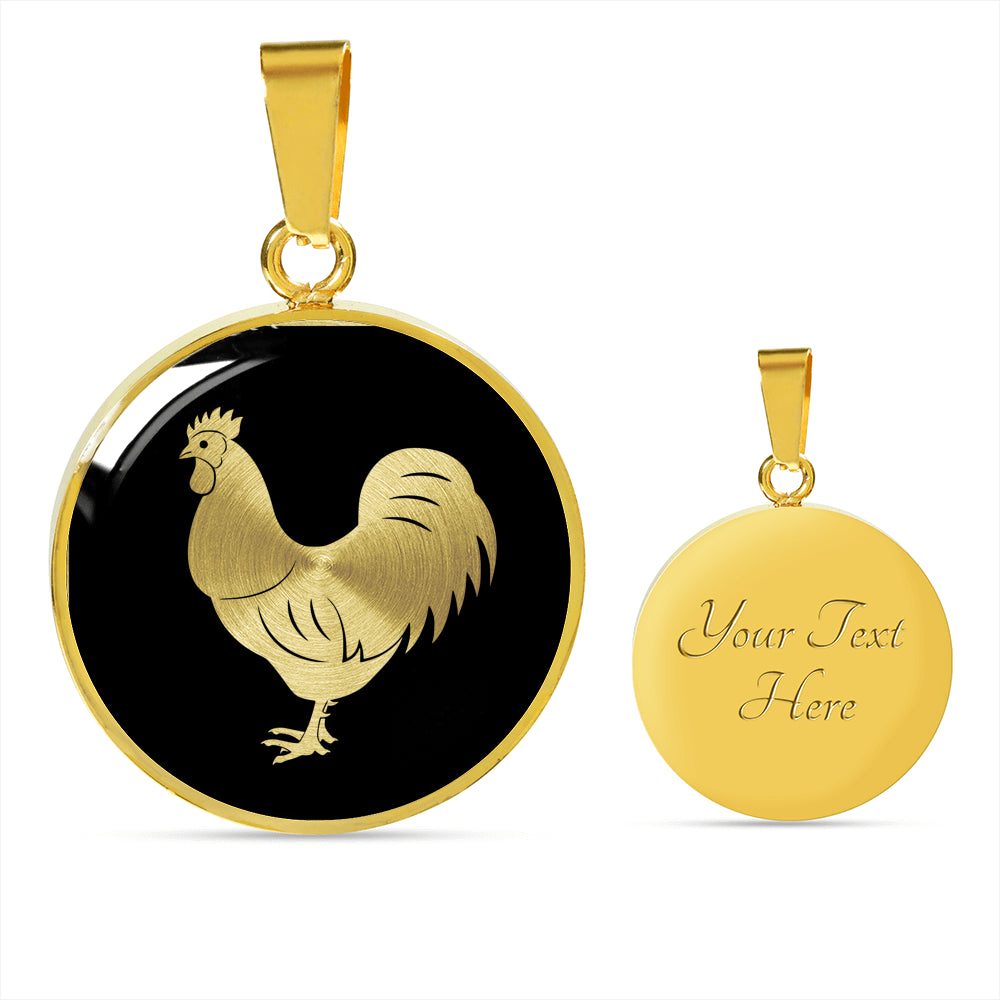 Rooster Necklace - Rooster Gift