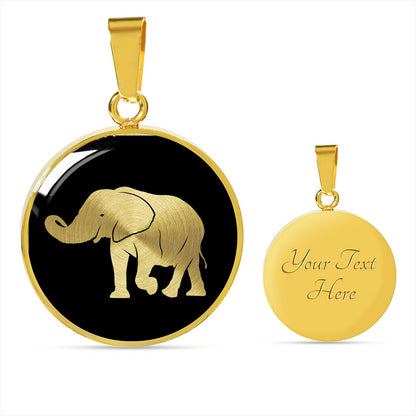 Elephant Necklace - Elephant Gift