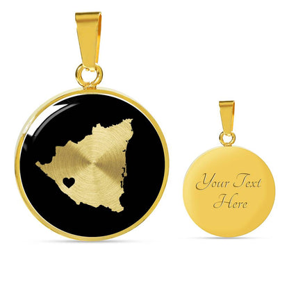 Nicaragua Necklace - Nicaragua Gift