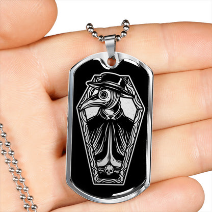 Medieval Plague Doctor Necklace - Dr plague