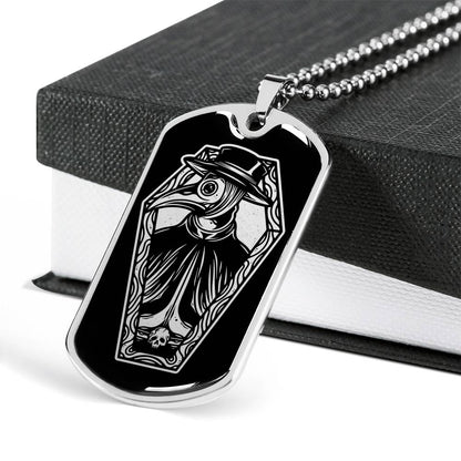 Medieval Plague Doctor Necklace - Dr plague